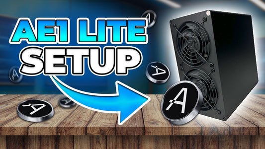 IceRiver AE1 Lite ASIC Miner Setup | Easy Guide for ALEO Mining