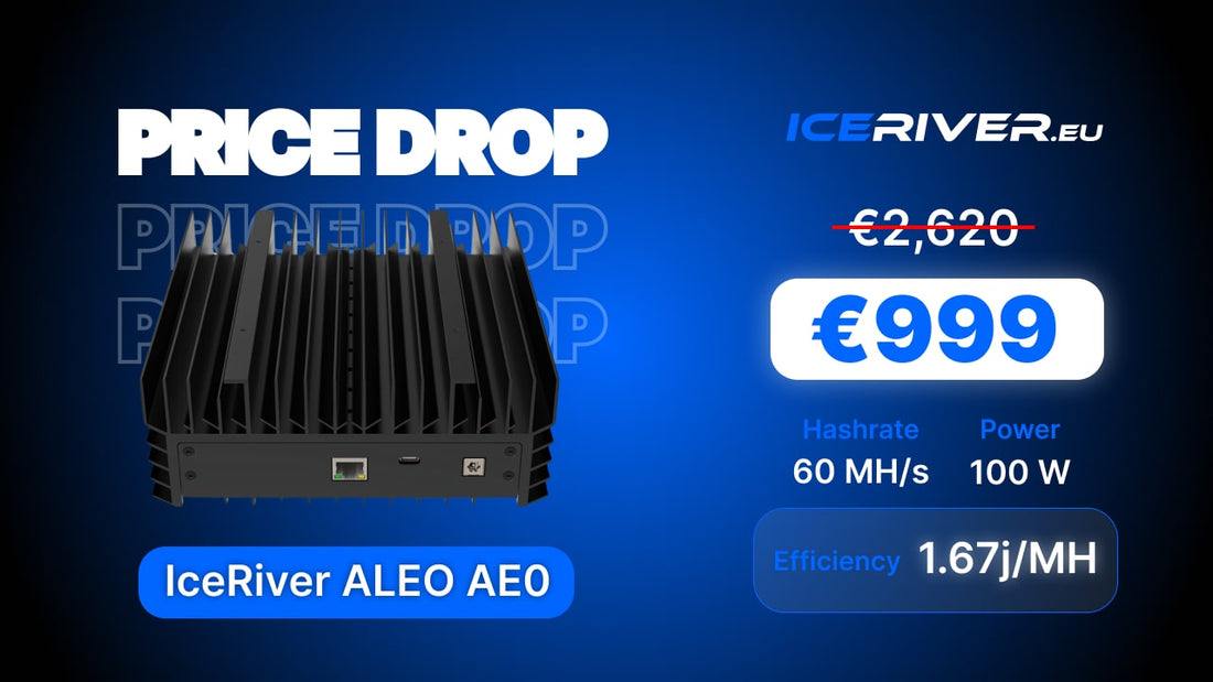 IceRiver ALEO AE0 – 60 MH/s Miner Now Just €999